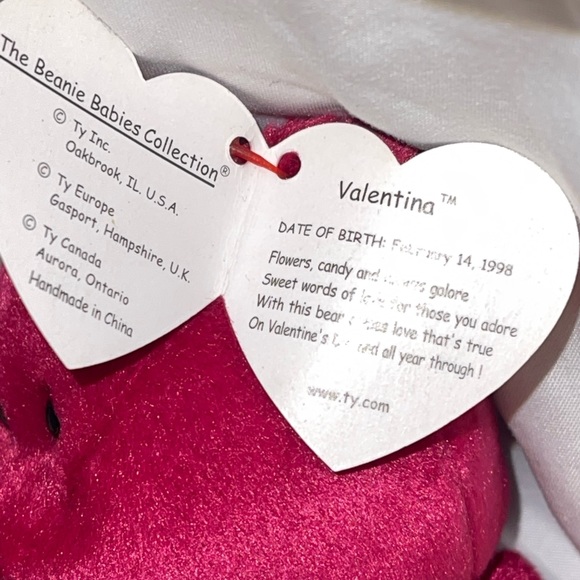 Valentina Beanie Babies, 1998 vintage with errors - Picture 4 of 9